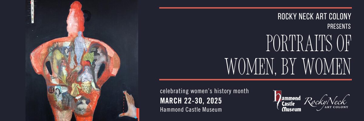 Website Banner Rocky Neck Art Colony Portraits of Women, By Women