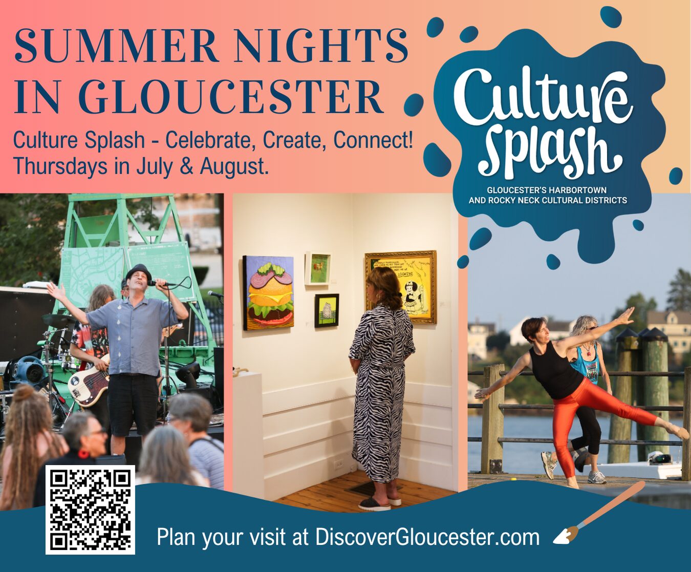 Culture Splash 2025 - Celebrating Gloucester’s cultural districts—Rocky Neck and Harbortown